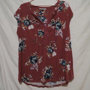 Daniel Rainn floral print top